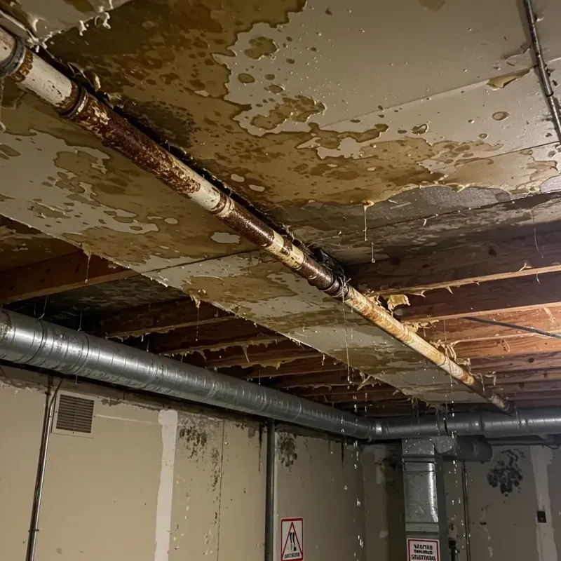 Ceiling Water Damage Repair in North Madison, OH